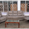 Recliner sofa.